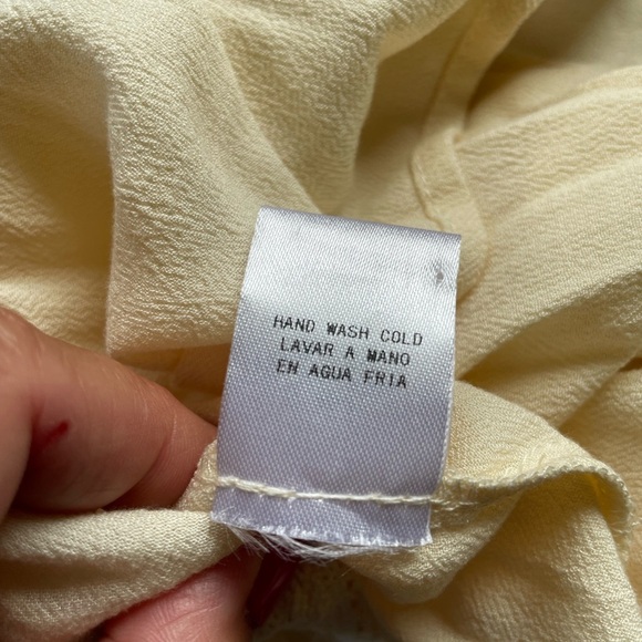 NWT Ellison Ivory Rayon And Lace Blouse, Size Medium, Boho, Victorian,Fairycore - Picture 8 of 8